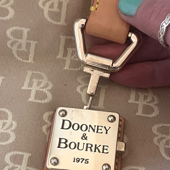 Dooney & Bourke  Anniversary Monogram Tote Shoulder Bag LARGE - Picture 7 of 16